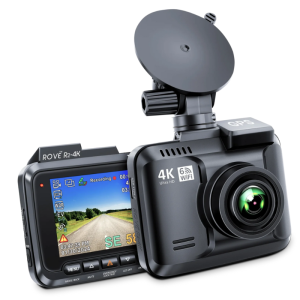 ROVE R2-4K Dash Cam 4K Ultra HD 2160P Dashboard Camera Built In Wi-Fi 6 & GPS