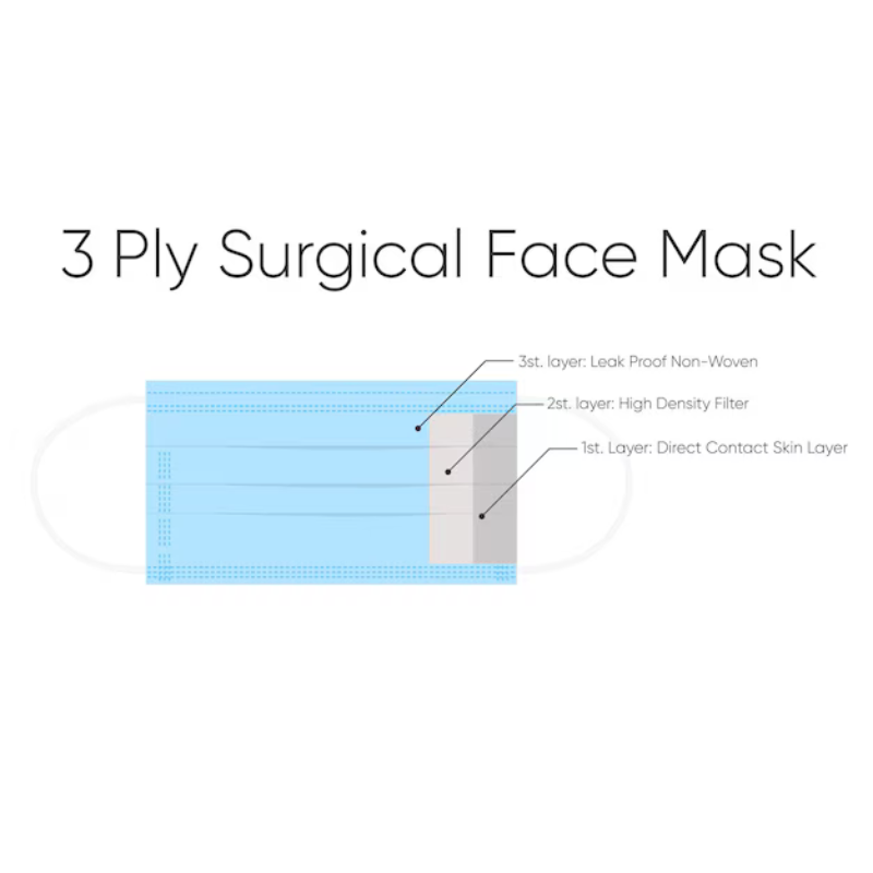 3M Standard 3-Ply Mask
