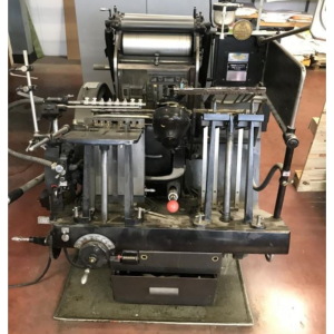Heidelberg Platen T Press with Roller 
