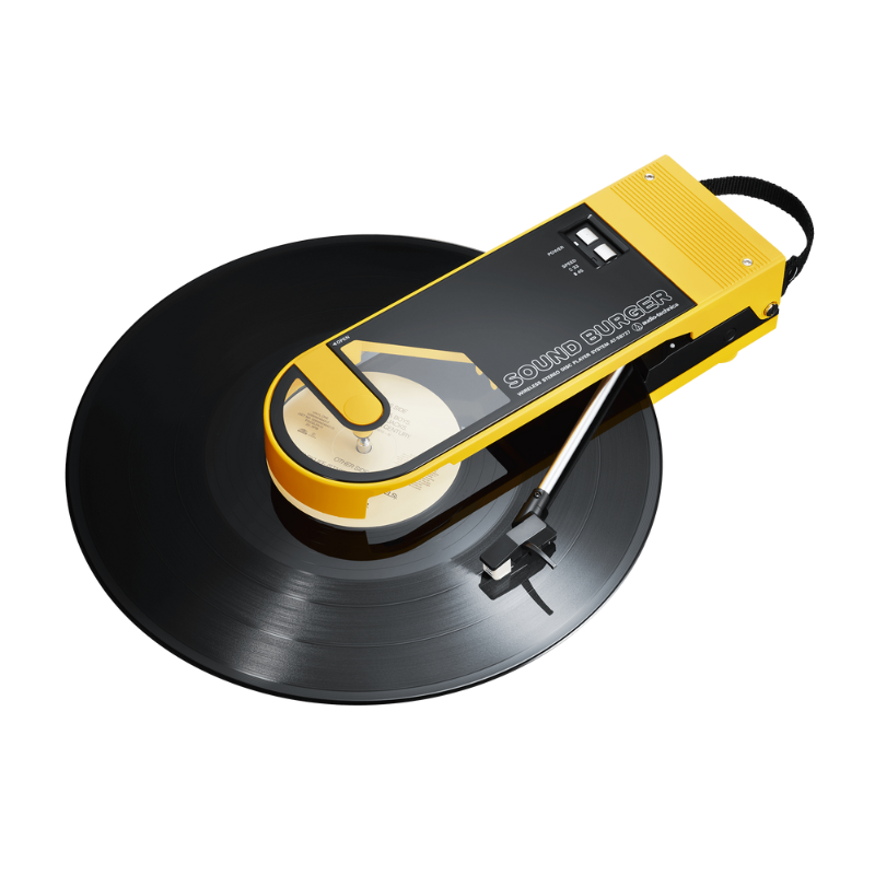 Sound Burger - Portable Bluetooth Turntable 
