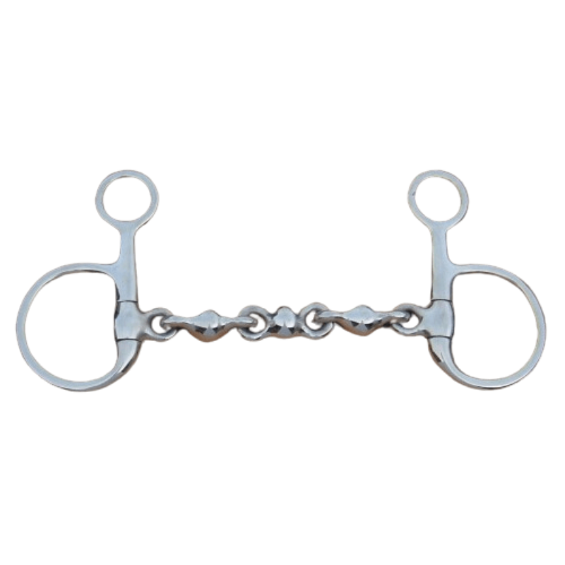 Baucher/ Hanging Cheek SS Snaffle Waterford Mouth Bit