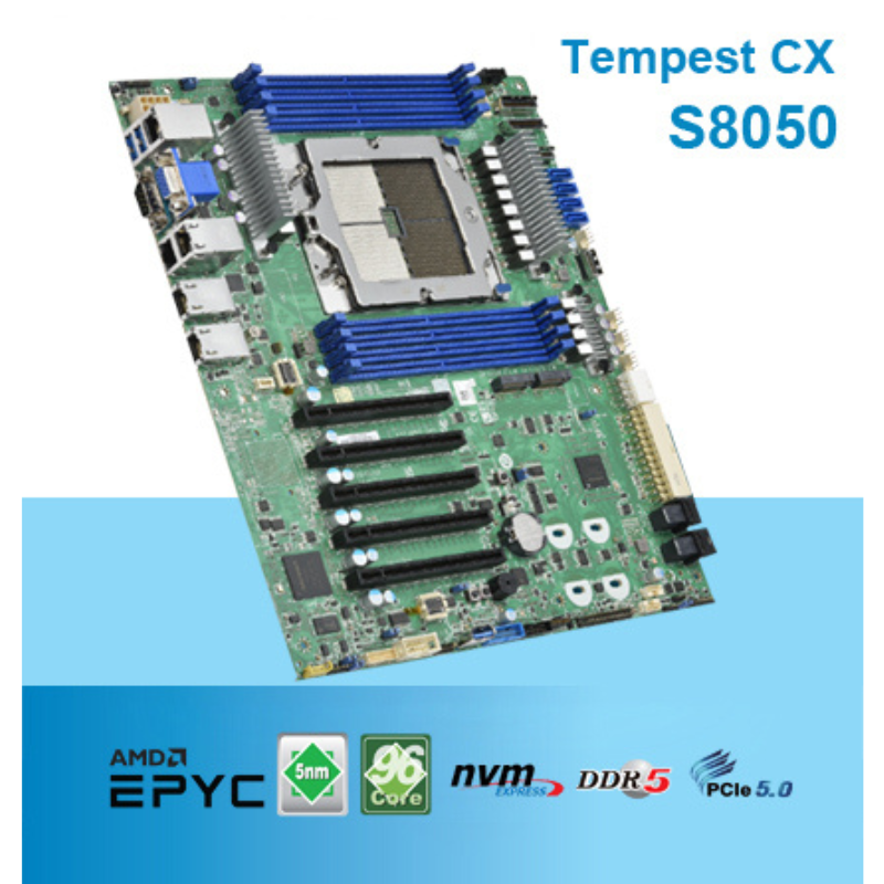 AMD Tomcat CX S8050 EPYC 9004 Server Motherboard