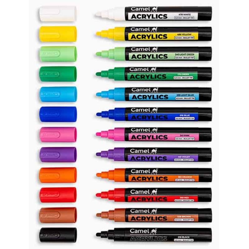 Camel Acrylic Markers 