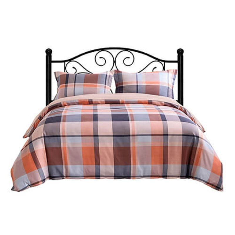 Checked Duvet Cover Set