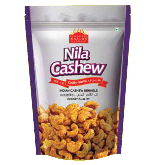 Chilly & Garlic Cashew Nut Snack