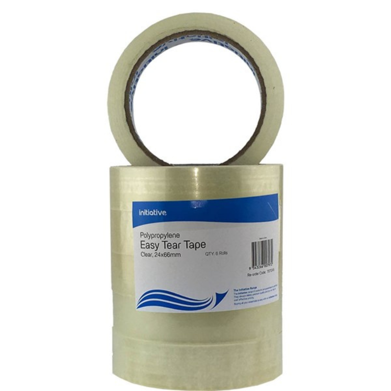 INITV TRANSPARENT TAPE 24x66m CLEAR