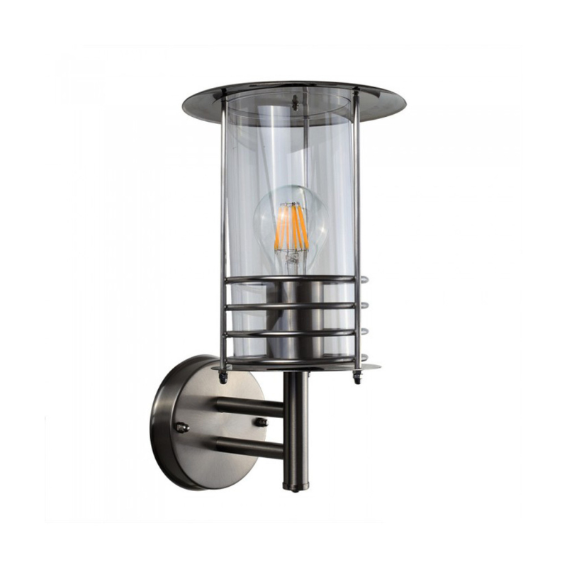 Cornwall Stainless Steel Outdoor Wall Lantern
