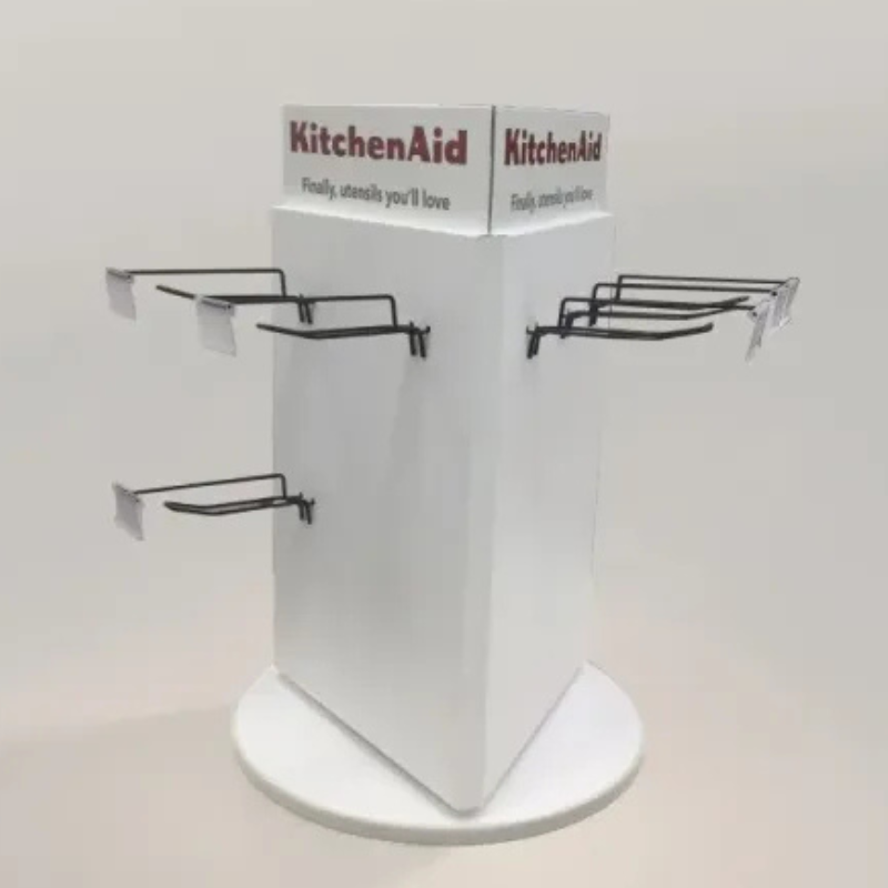 Countertop Display with Hooks