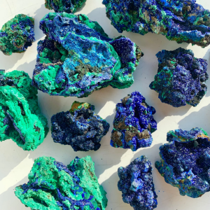 Crystal Specimen Azurite With Malachite Specimen For Wholesale Price