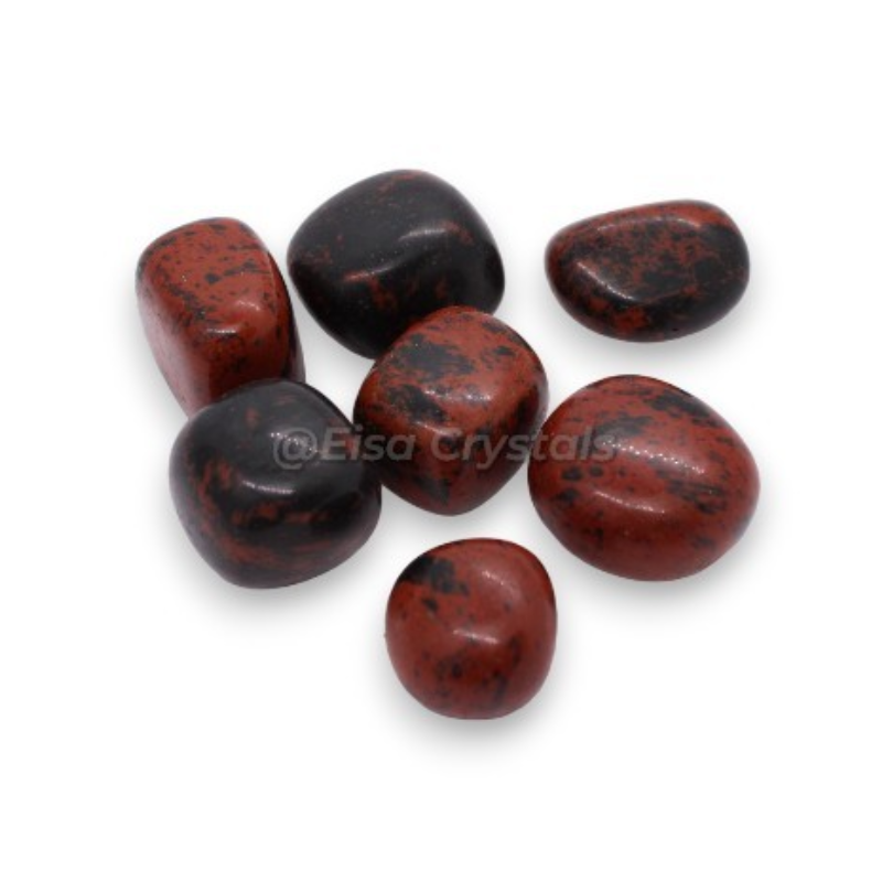 Mahogany Obsidian Tumbled Stones