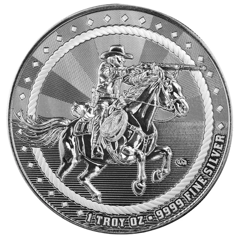 Silver Bullion Round