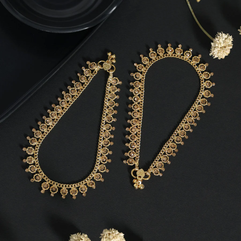 Gold Colored Anklets